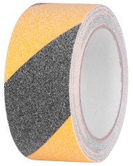 Páska Strend Pro, lepiaca, protišmyková, extra odolná, čierno/žltá, 50 mm x 5 m