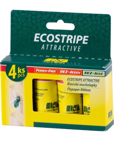 Mucholapka Ecostripe, bal. 4 ks