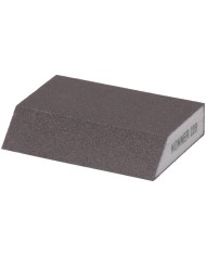 Huba KONNER G220, brúsna špongia, 125x90x65x25 mm, skosená