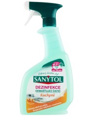Dezinfekcia Sanytol, odmasťujúci čistič, do kuchyne, citrusové plody, 500 ml
