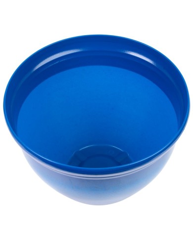 Kvetináč Strend Pro, glazúra, modrý, 38x28,5 cm