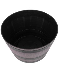 Kvetináč Strend Pro, Woodeff, 52x32 cm, hnedý, efekt dreva, barel