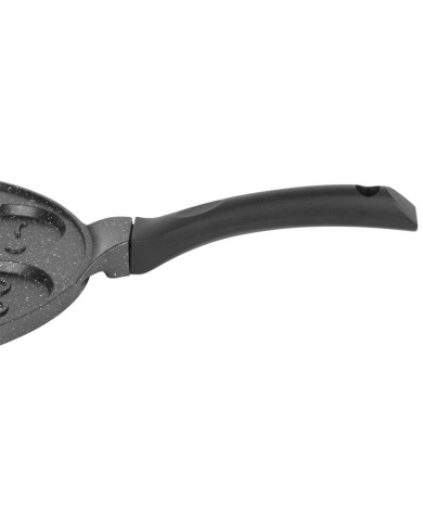 Panvica MagicHome, indukcia, 27 cm, na lievance a volské oko, so smajlíkmi, na 7 kusov