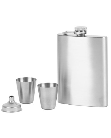 Ploskačka MagicHome, sada, 2x30 ml štamperlíky, lievik, nerez, darčekové balenie