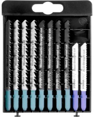 Listy do priamočiarej píly Strend Pro Premium, sada, mix, bal. 10 ks