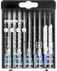 Listy do priamočiarej píly Strend Pro Premium, sada, mix, bal. 10 ks