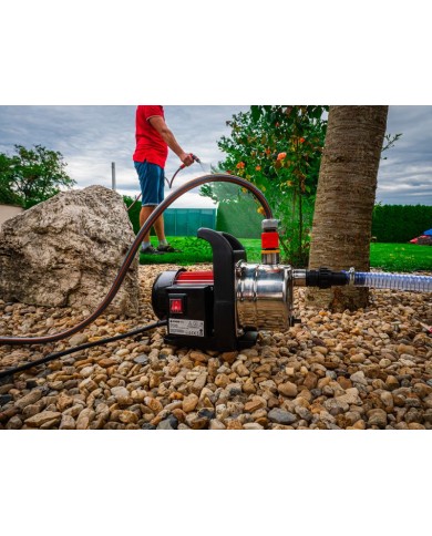 Čerpadlo Strend Pro Garden, MJP1000, INOX, 1000W, 57 l/min, záhradné, komplet set