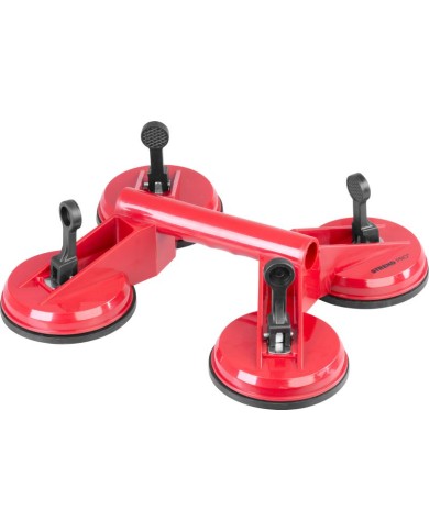 Držiak skla Strend Pro CUP-182, prísavný, 4-kupolový, plast