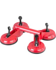 Držiak skla Strend Pro CUP-182, prísavný, 4-kupolový, plast