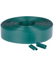 Páska Strend Pro EUROSTANDARD, 47,5 mm, L-35 m, tieniaca, zelená, krycia, na plotové panely, s 20 klipsami, 1200g/m2, PVC, RAL60