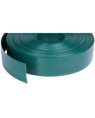 Páska Strend Pro EUROSTANDARD, 47,5 mm, L-35 m, tieniaca, zelená, krycia, na plotové panely, s 20 klipsami, 1200g/m2, PVC, RAL60