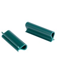 Páska Strend Pro EUROSTANDARD, 47,5 mm, L-35 m, tieniaca, zelená, krycia, na plotové panely, s 20 klipsami, 1200g/m2, PVC, RAL60