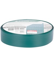 Páska Strend Pro EUROSTANDARD, 47,5 mm, L-35 m, tieniaca, zelená, krycia, na plotové panely, s 20 klipsami, 1200g/m2, PVC, RAL60