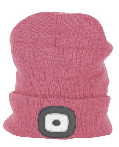 Čiapka Strend Pro Albacore ružová L, 4x SMD LED, USB nabíjanie