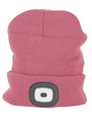 Čiapka Strend Pro Albacore ružová L, 4x SMD LED, USB nabíjanie