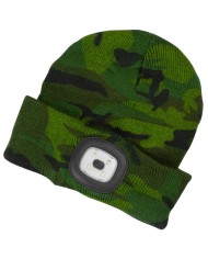 Čiapka Strend Pro Albacore kid kamufláž M, 4x SMD LED, USB nabíjanie