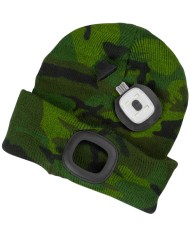 Čiapka Strend Pro Albacore kid kamufláž M, 4x SMD LED, USB nabíjanie