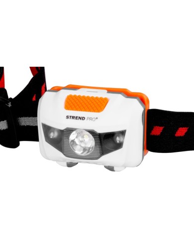 Čelovka Strend Pro Headlight HEM-003, 60 lm LED+red light, 3xAAA