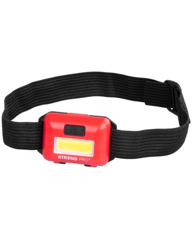 Čelovka Strend Pro Headlight H955, COB LED, 3xAAA, mix farieb (čierna, biela, červená)