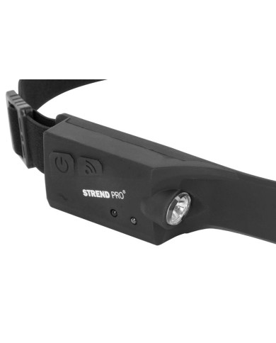 Čelovka Strend Pro Headlight H4034, LED+XPE, 200 lm, 1200 mAh, USB nabíjanie, senzor pohybu