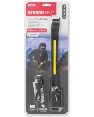 Čelovka Strend Pro Headlight H4034, LED+XPE, 200 lm, 1200 mAh, USB nabíjanie, senzor pohybu