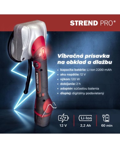 Prísavka Strend Pro, vibračná, na podlahu/dlažbu, max.30 kg,vibrátor