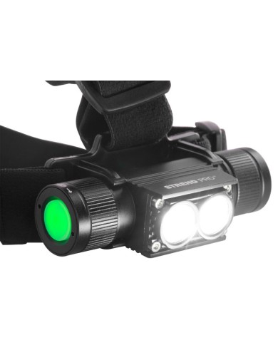 Čelovka Strend Pro Headlight H4016, 2xXPG LED 500 lm, 2000 mAh, USB nabíjanie, vodeodolná, odnímateľné svietidlo