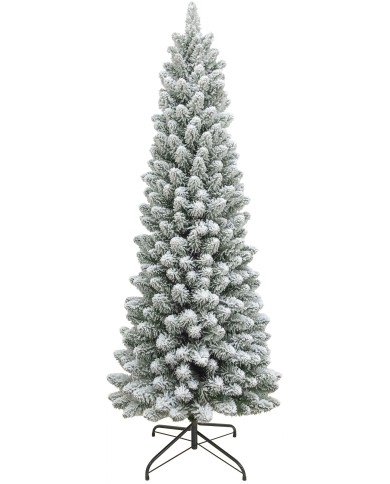 Stromček MagicHome Vianoce Clark, zasnežená jedľa, 180 cm