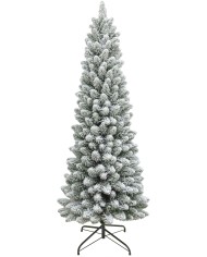 Stromček MagicHome Vianoce Clark, zasnežená jedľa, 180 cm