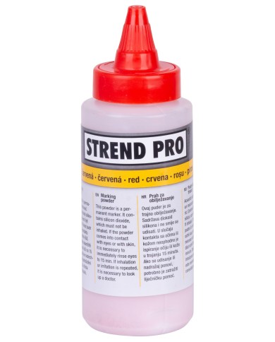 Púder Strend Pro CH305R, 150 g, murársky značkovací prášok, červený