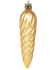 Gule MagicHome Vianoce, sada, 50 ks, 4-5 cm, zlaté, hviezda, girlanda, šiška, na vianočný stromček