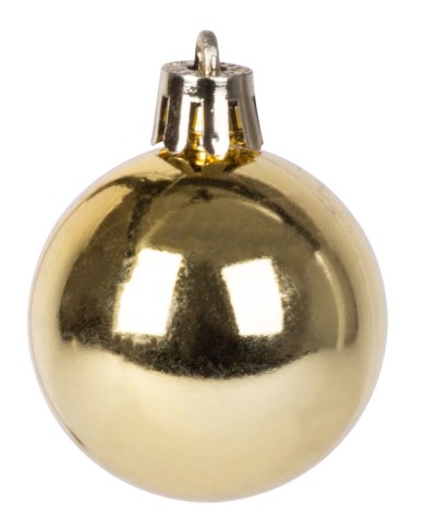 Gule MagicHome Vianoce, sada, 50 ks, 4-5 cm, zlaté, hviezda, girlanda, šiška, na vianočný stromček