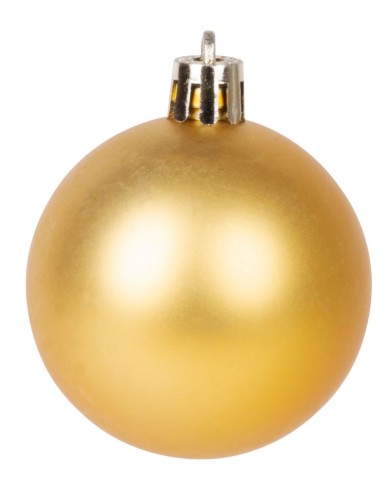 Gule MagicHome Vianoce, sada, 50 ks, 4-5 cm, zlaté, hviezda, girlanda, šiška, na vianočný stromček