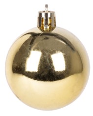 Gule MagicHome Vianoce, sada, 50 ks, 4-5 cm, zlaté, hviezda, girlanda, šiška, na vianočný stromček