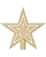 Gule MagicHome Vianoce, sada, 50 ks, 4-5 cm, zlaté, hviezda, girlanda, šiška, na vianočný stromček