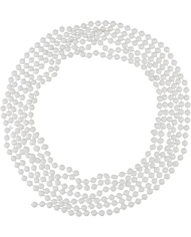 Gule MagicHome Vianoce, sada, 50 ks, 4-5 cm, biele, hviezda, girlanda, šiška, na vianočný stromček