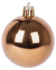 Gule MagicHome Vianoce, 8 ks, bielo-strieborné-bronzové, na vianočný stromček, 5 cm