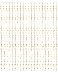 Reťaz MagicHome Vianoce Curtain, 160x LED teplá biela, 230V, 50 Hz, 8 funkcií, časovač, osvetlenie, L-1,5 x 2 m