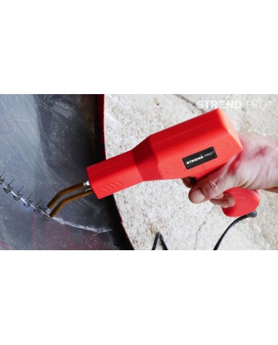 Pištoľ Strend Pro, zváracia, na zváranie plastov, 43 W, s príslušenstvom