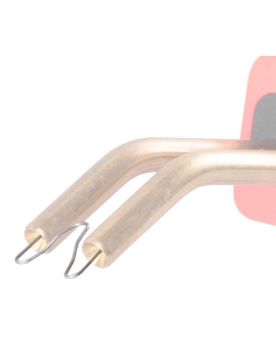 Spona Strend Pro, pre pištoľ na zváranie plastov, vonkajší uhol, 0,6 mm, bal. 100 ks