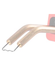 Spona Strend Pro, pre pištoľ na zváranie plastov, plochá vlna, 0,8 mm, bal. 100 ks