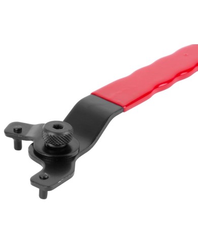 Kľúč Strend Pro, na uhlovú brúsku, 200 mm, nastaviteľný, univerzálny, 11-43 mm