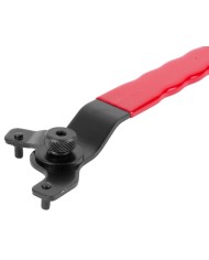 Kľúč Strend Pro, na uhlovú brúsku, 200 mm, nastaviteľný, univerzálny, 11-43 mm