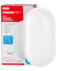 Svietidlo Strend Pro Bulkhead, SMD LED 2835, 1600 lm, na strop a stenu, oválne, IP65