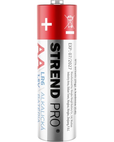 Batéria Strend Pro, LR6, 4 ks, AA tužka, blister