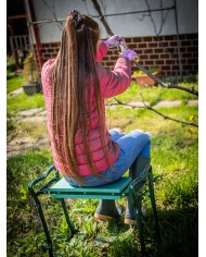 Stolička Strend Pro GC4202, záhradná, skladacia, kľakadlo, 59x28x49 cm, nos. 150 kg