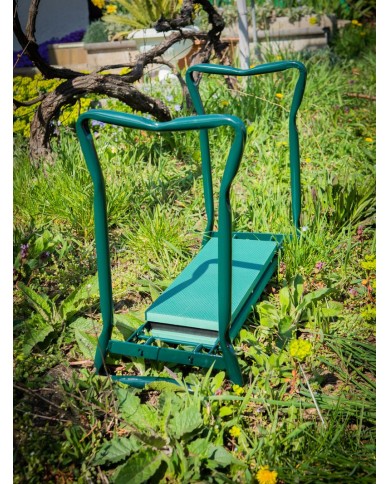 Stolička Strend Pro GC4202, záhradná, skladacia, kľakadlo, 59x28x49 cm, nos. 150 kg