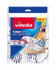 Hlavica na mop Vileda TURBO, 3v1, náhradná handra