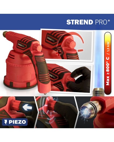 Lampa Strend Pro PD888SP 1,3 kW, Piezo, horák na prepichovaciu kartuš