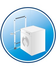 Sušiak na prádlo Vileda Universal, na bielizeň, skladací, 18 m